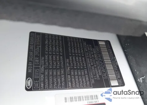 2015 Land Rover Range Rover Sport 3.0L V6 Supercharged Hse z USA, uszkodzony, nr VIN SALWR2VF3FA610883